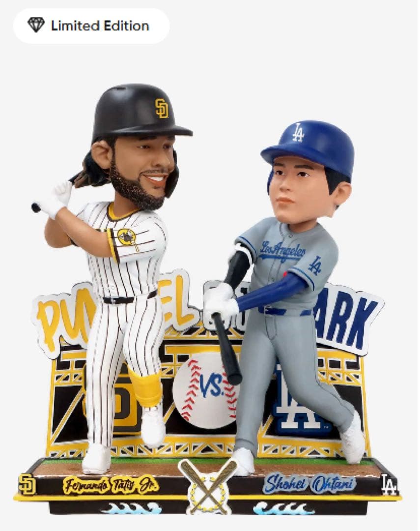 大谷翔平、タティス・ジュニア　デュアルボブルヘッド