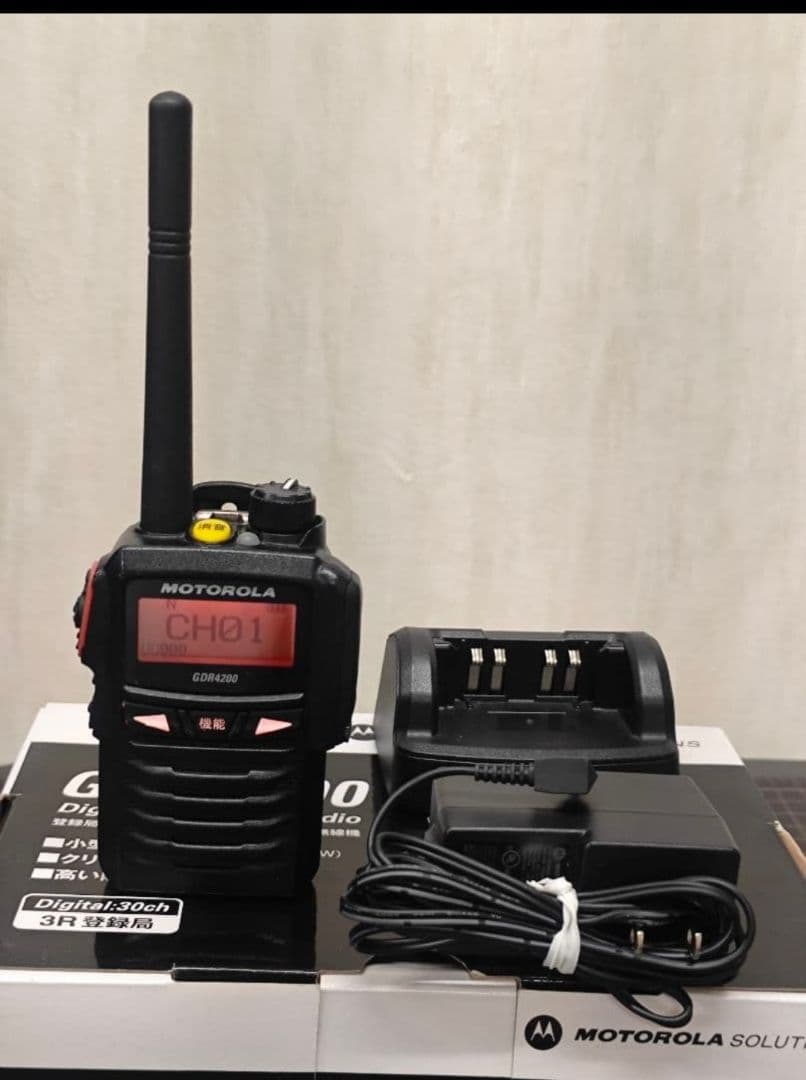 Motorola GDR4200 トランシーバー デジタル簡易無線