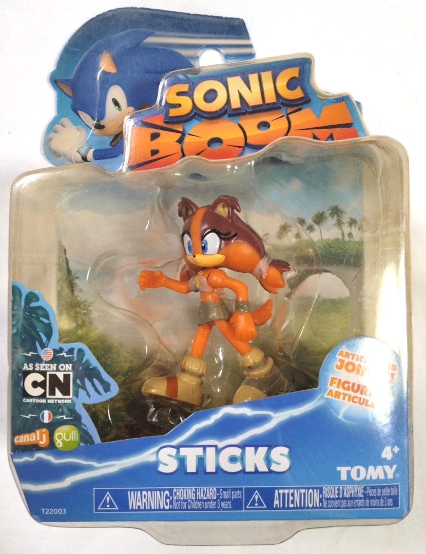 (未開封)フィギュア STICKS スティックス・ザ・バジャー ソニック トミー