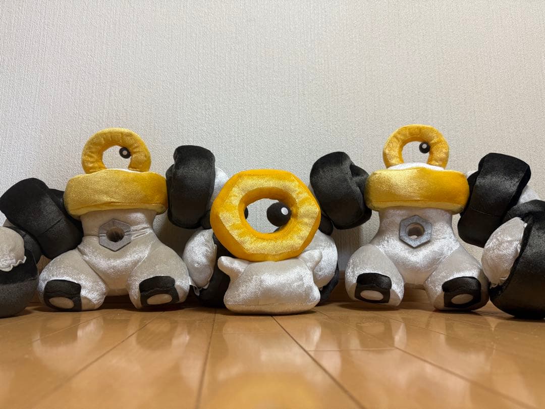 メルタン&メルメタル ぬいぐるみ3点セット
