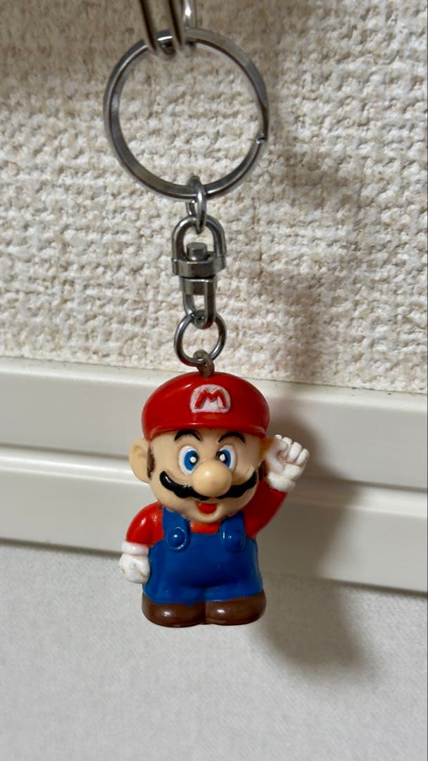 1993年製　スーパーマリオRPG フィギュア キーホルダー マリオ