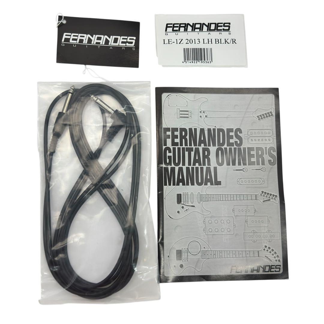 Fernandes フェルナンデス エレキギター LE-1Z レフティ ブラック