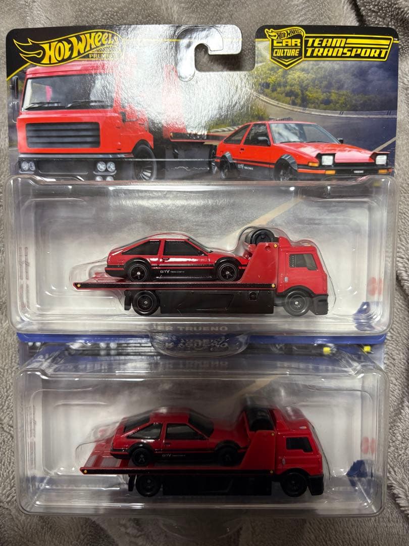 1/64 ホットウィール　トヨタAE86 スプリンター　トレノ