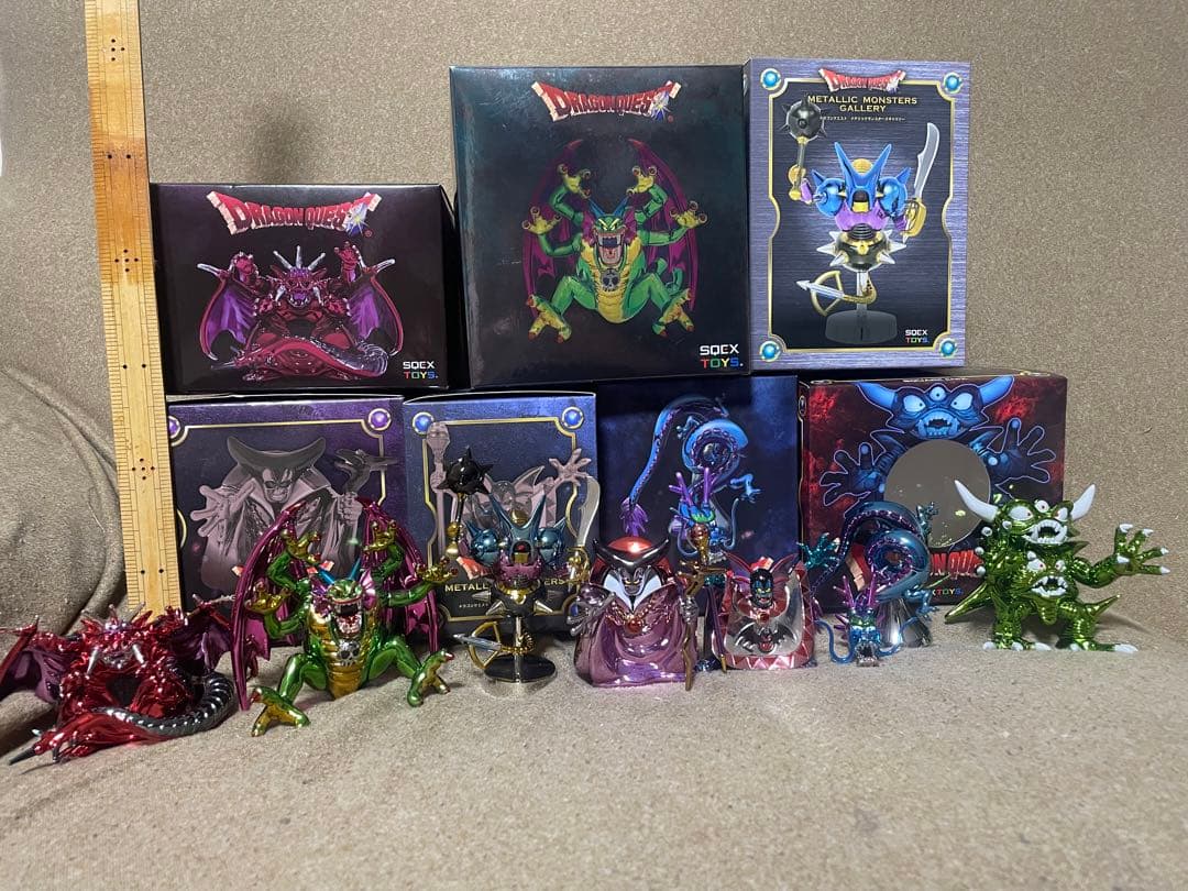 【まとめ売り】ドラゴンクエスト　ドラクエ　メタリックモンスターズギャラリー