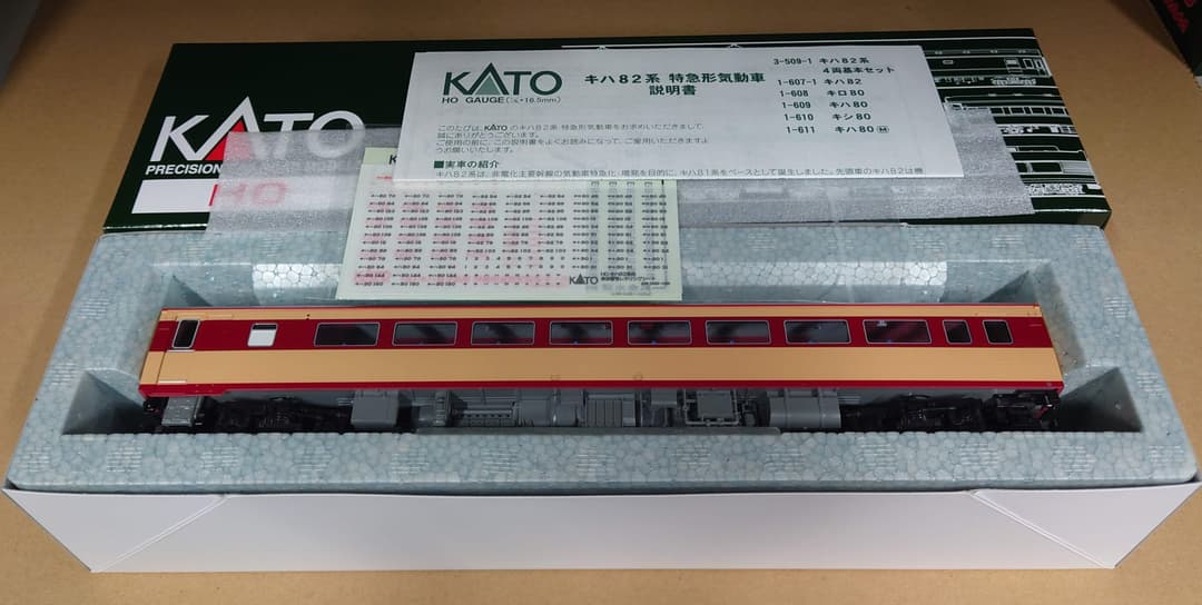 KATO HO 1-611 キハ80 (M) 気動車特急キハ80系