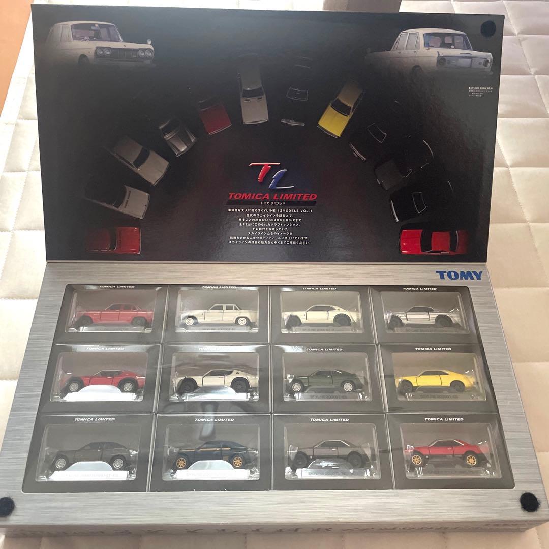 ミニカー NISSAN SKYLINE12MODELS vol.1
