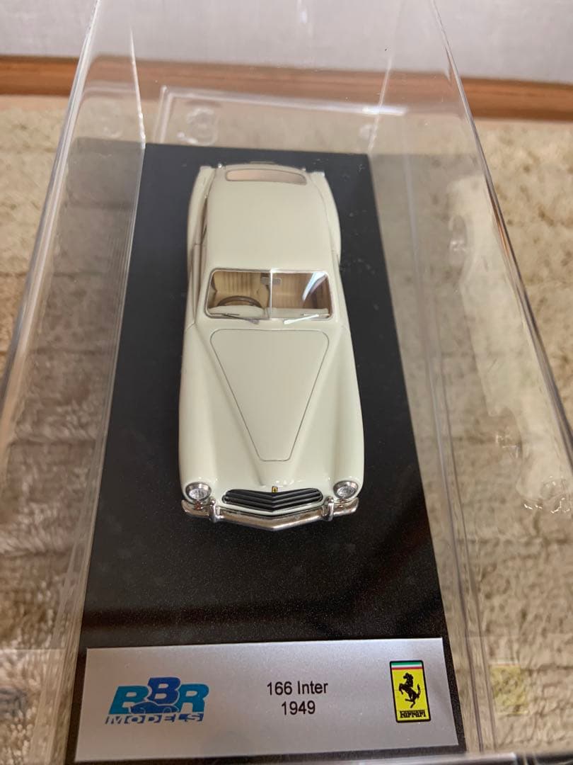 BBR Models Ferrari 166 Inter 1949 アイボリー