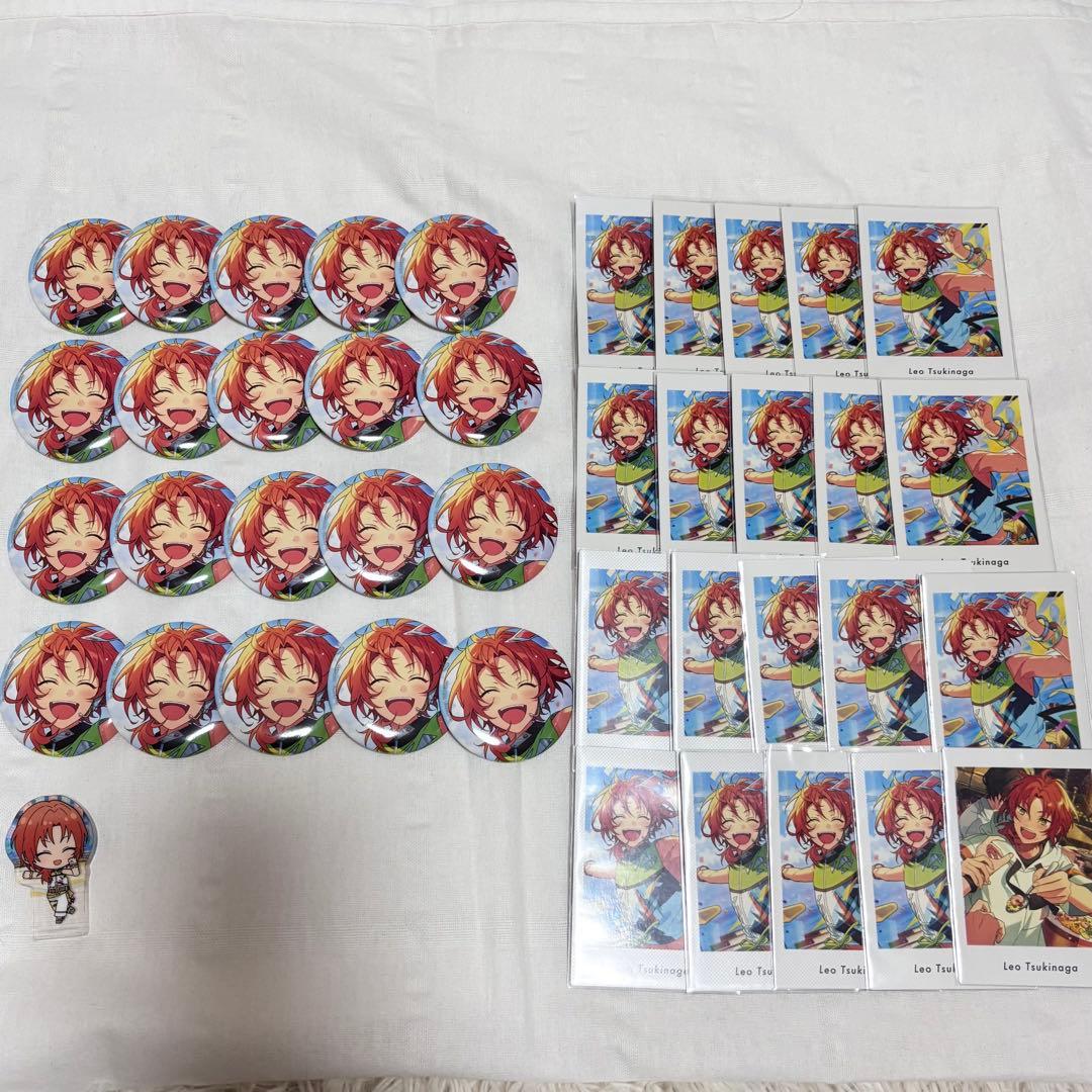 あんスタ 月永レオ 缶バッジ&カードセット