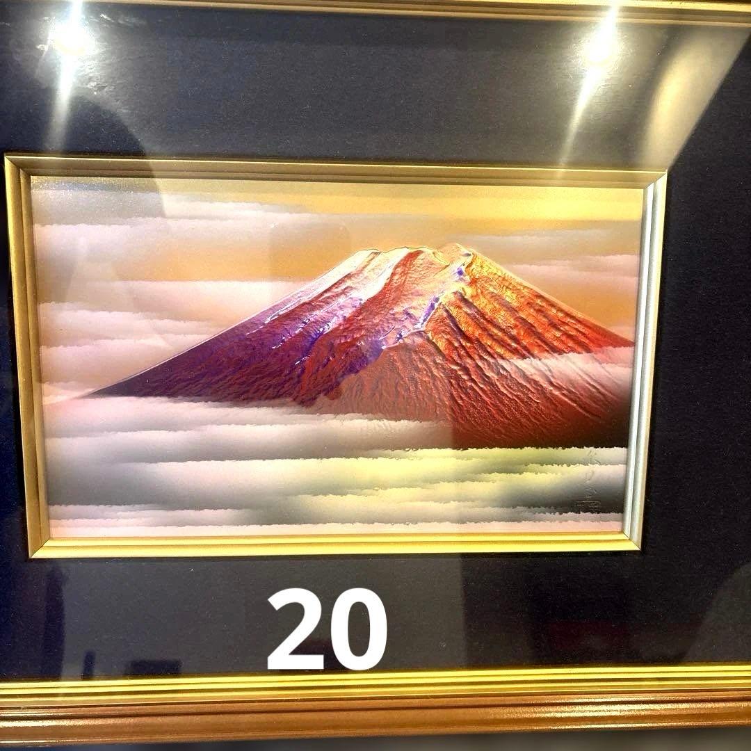 富士山　絵画