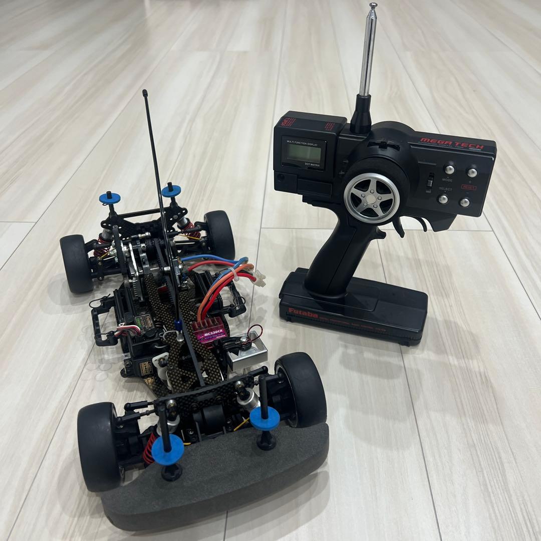 タミヤ ラジコン TA04R カーボンフタバ メガテック T3PDFセット販売