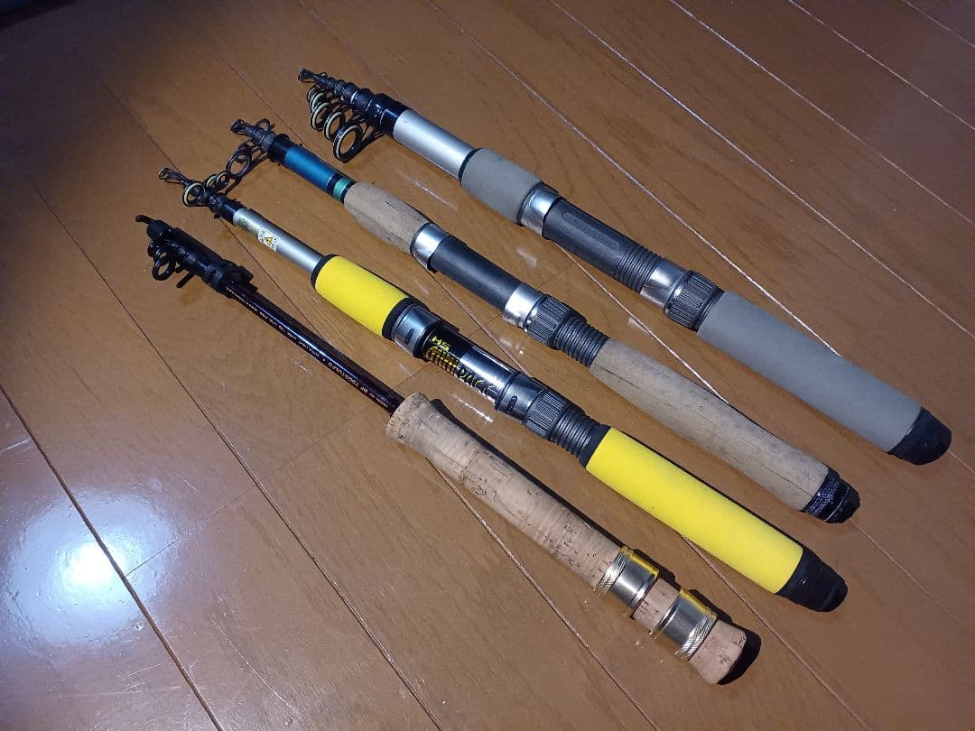 Daiwa ストライクフォースT505T ULFSモバイルパックロッド4本セット
