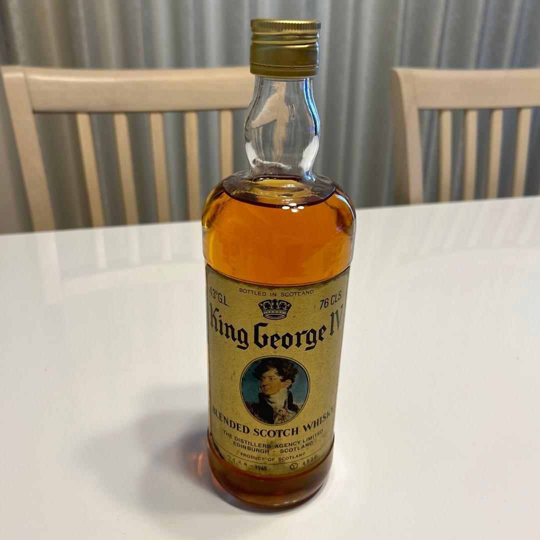 希少　古酒　未開封　キング　ジョージ4世　760ml