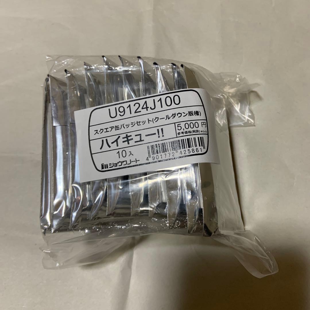 ハイキュー!!スクエア缶バッジ クールダウン