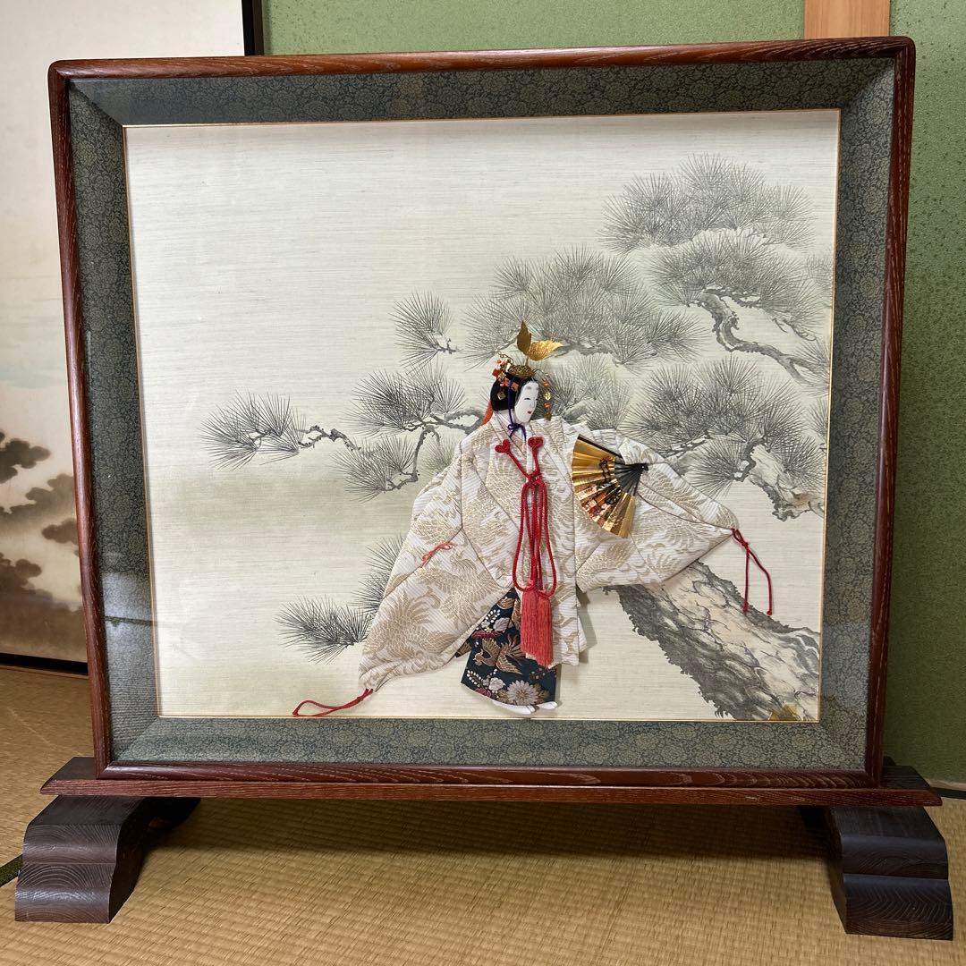 衝立 押絵