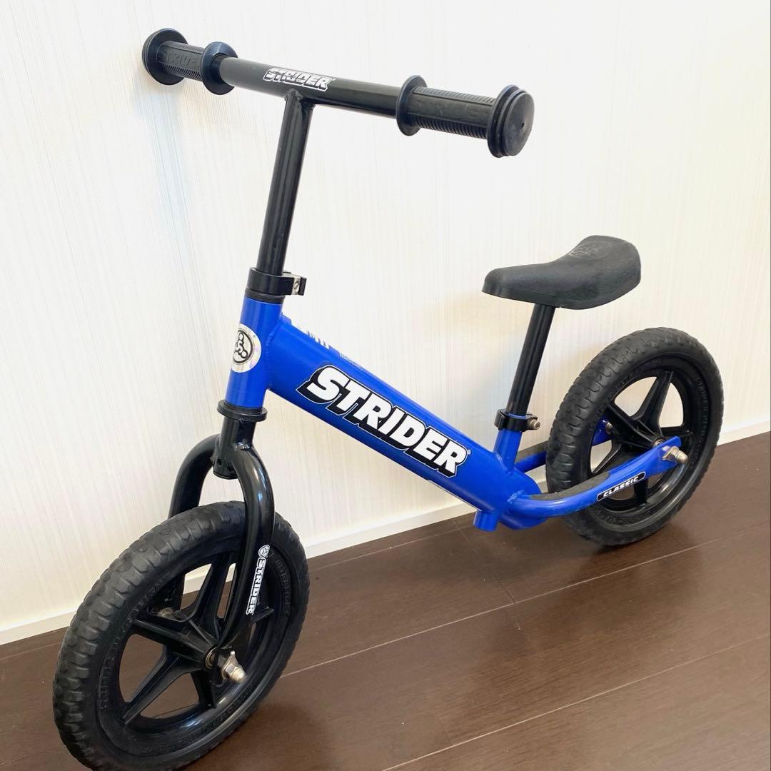 STRIDER バランスバイク 12インチ 青　定番人気モデル外遊び　1歳〜5歳