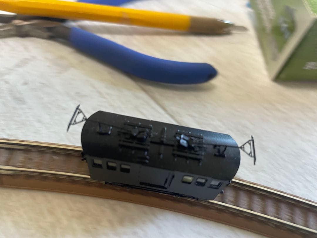 ワールド工芸 京福電鉄テキ6 真鍮製品 塗装済完成品 えちぜん鉄道