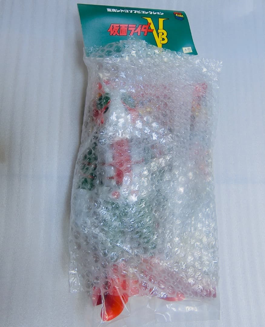 東映レトロソフビコレクション　仮面ライダーV3 ビニールマフラー　未開封品