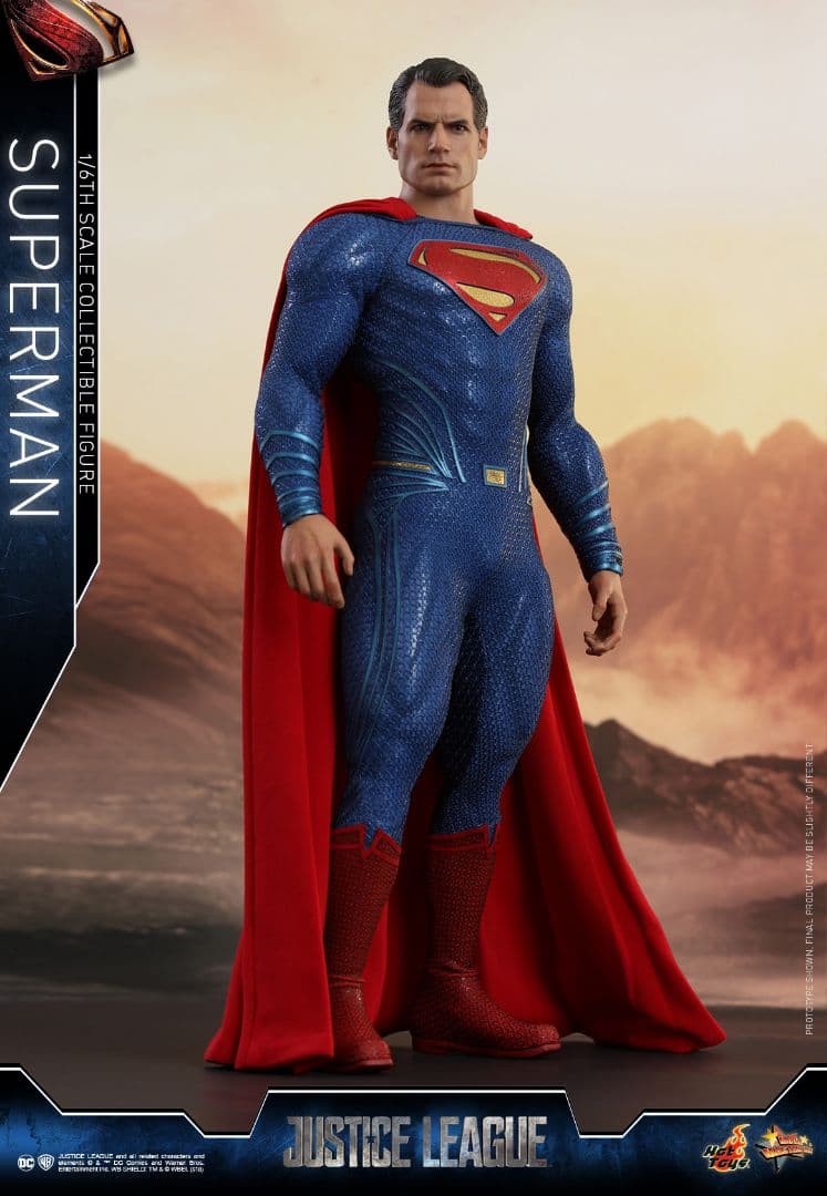 ホットトイズ 1/6 スーパーマン ジャスティス・リーグ