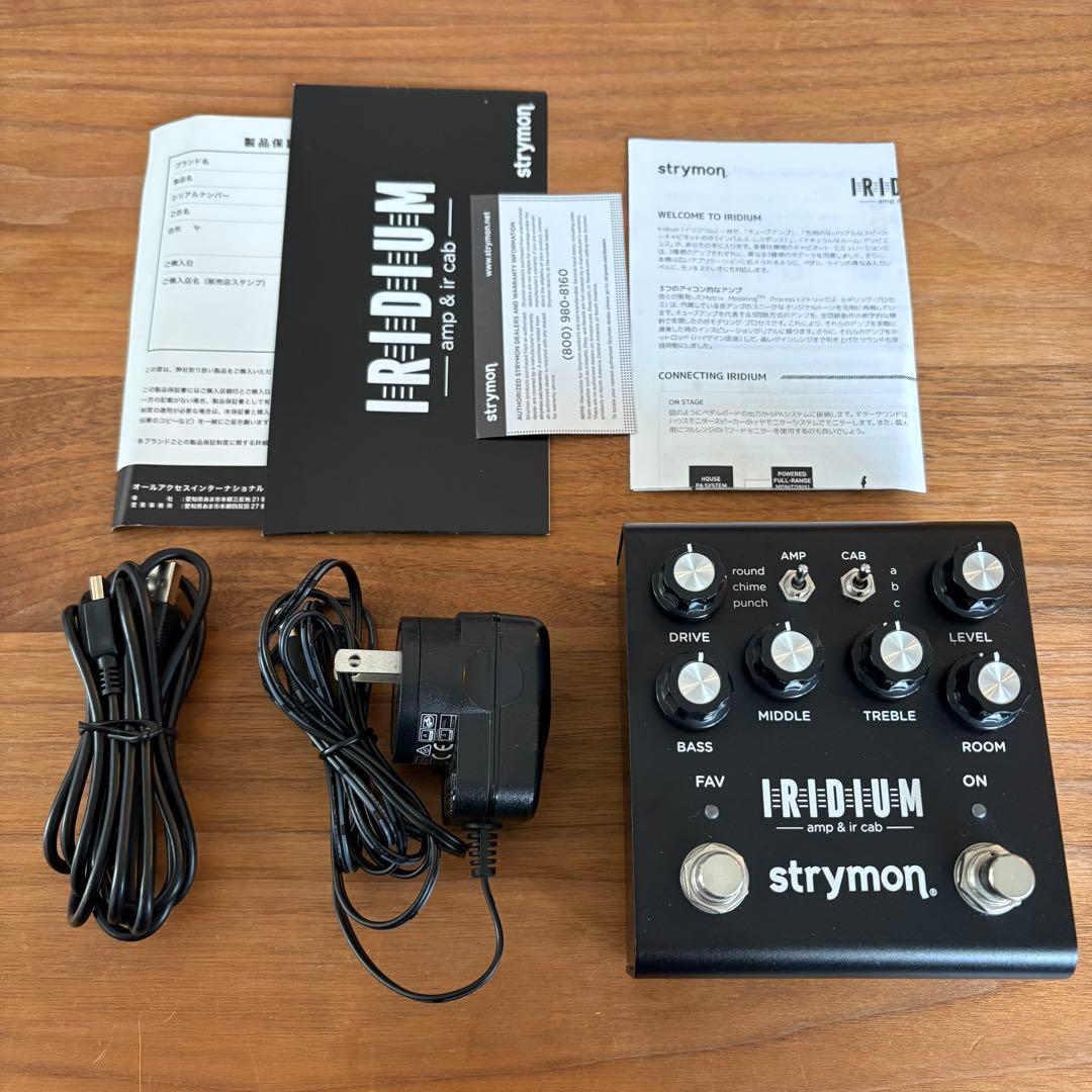 Strymon Iridium アンプ＆irキャビネットシミュレータ