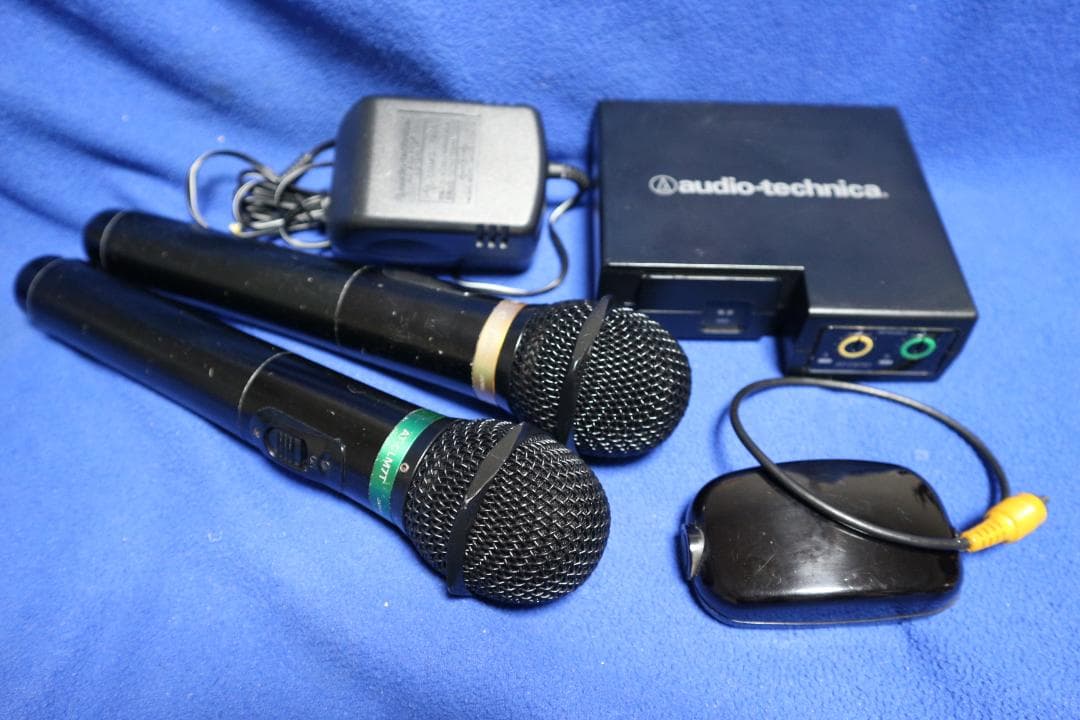 audio-technica 赤外線ワイヤレスマイク 2本セット