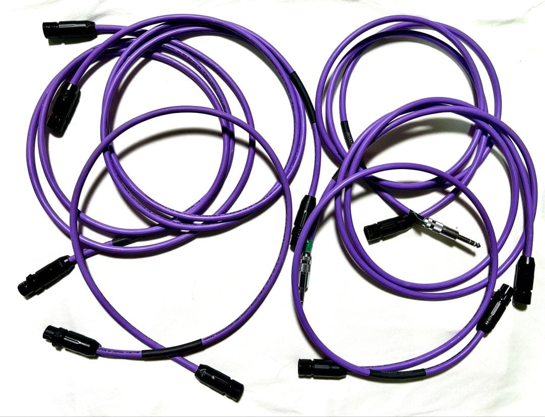 Oyaide PA-02 XLR V2 ケーブル 6本 室内使用のみ 美品