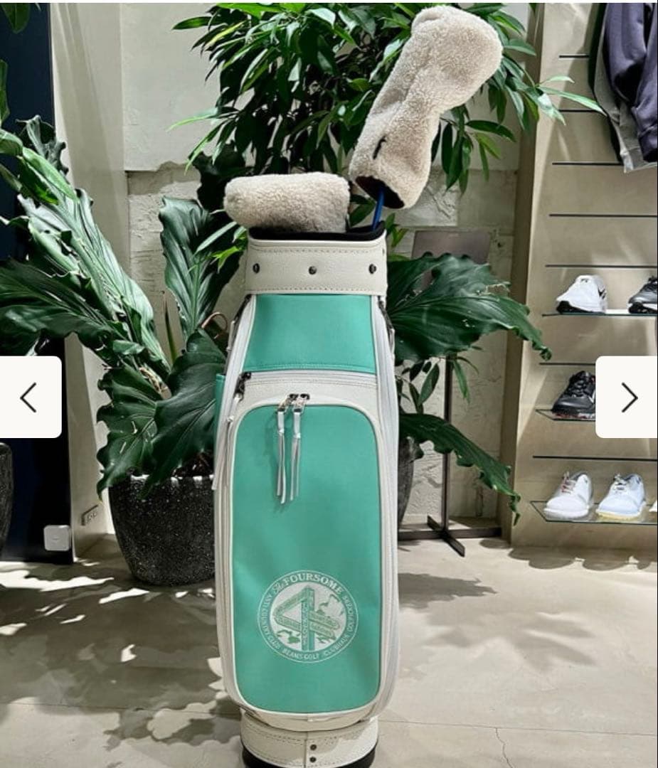 FOURSOME CLUBHAUS × BEAMS GOLF キャディバッグ