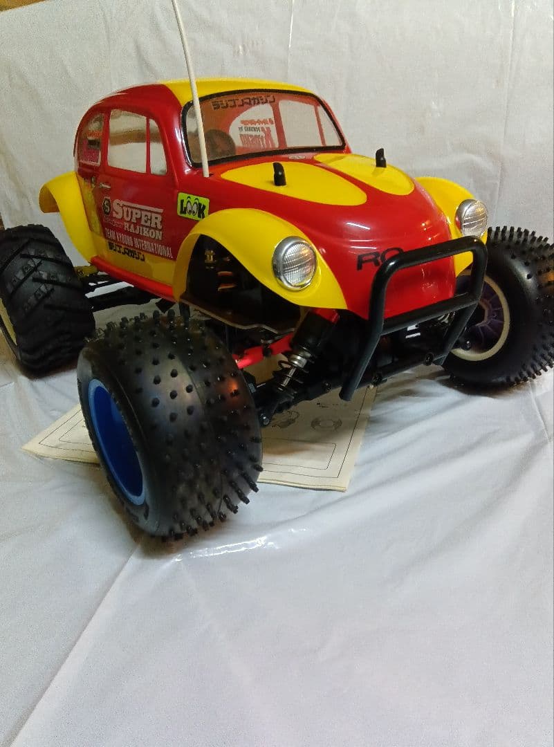 京商ラジコン　フィールド　バハ　ビートル　エンジンカー　フタバプロ付きセット