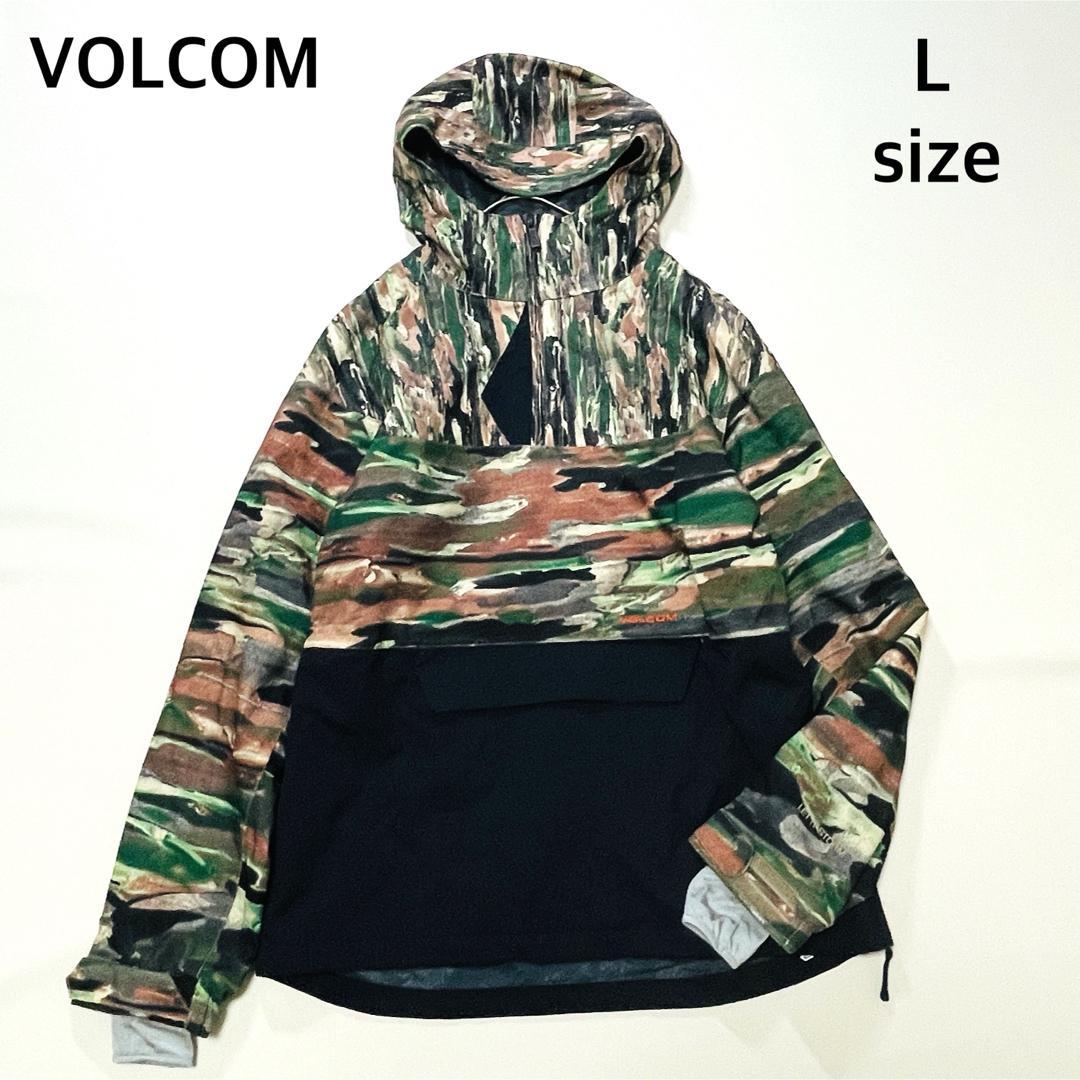 6662【美品】ボルコム　アノラックジャケット　メンズ　スノボウェア　カモフラ