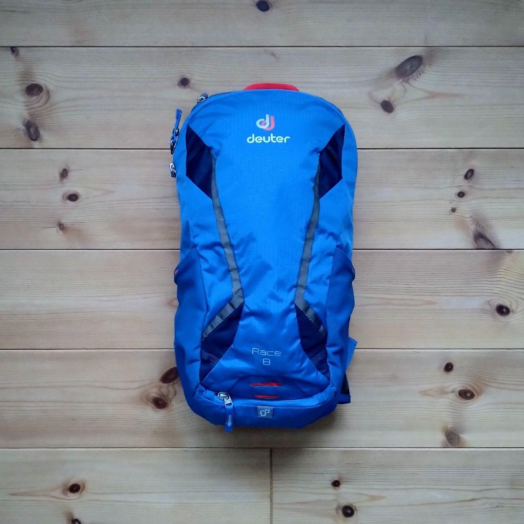 【美品】deuter／Race 8／アジュール／ラピス／廃盤モデル