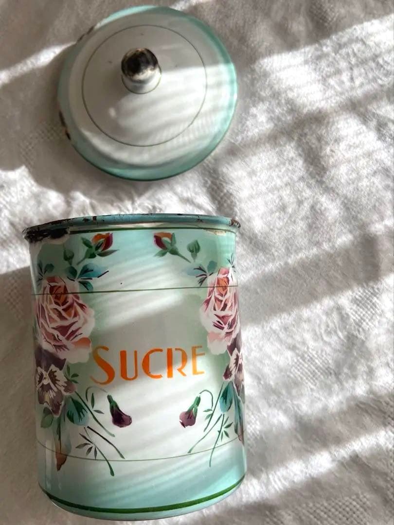 美しい⭐︎フランスアンティーク　JAPY キャニスター　SUCRE