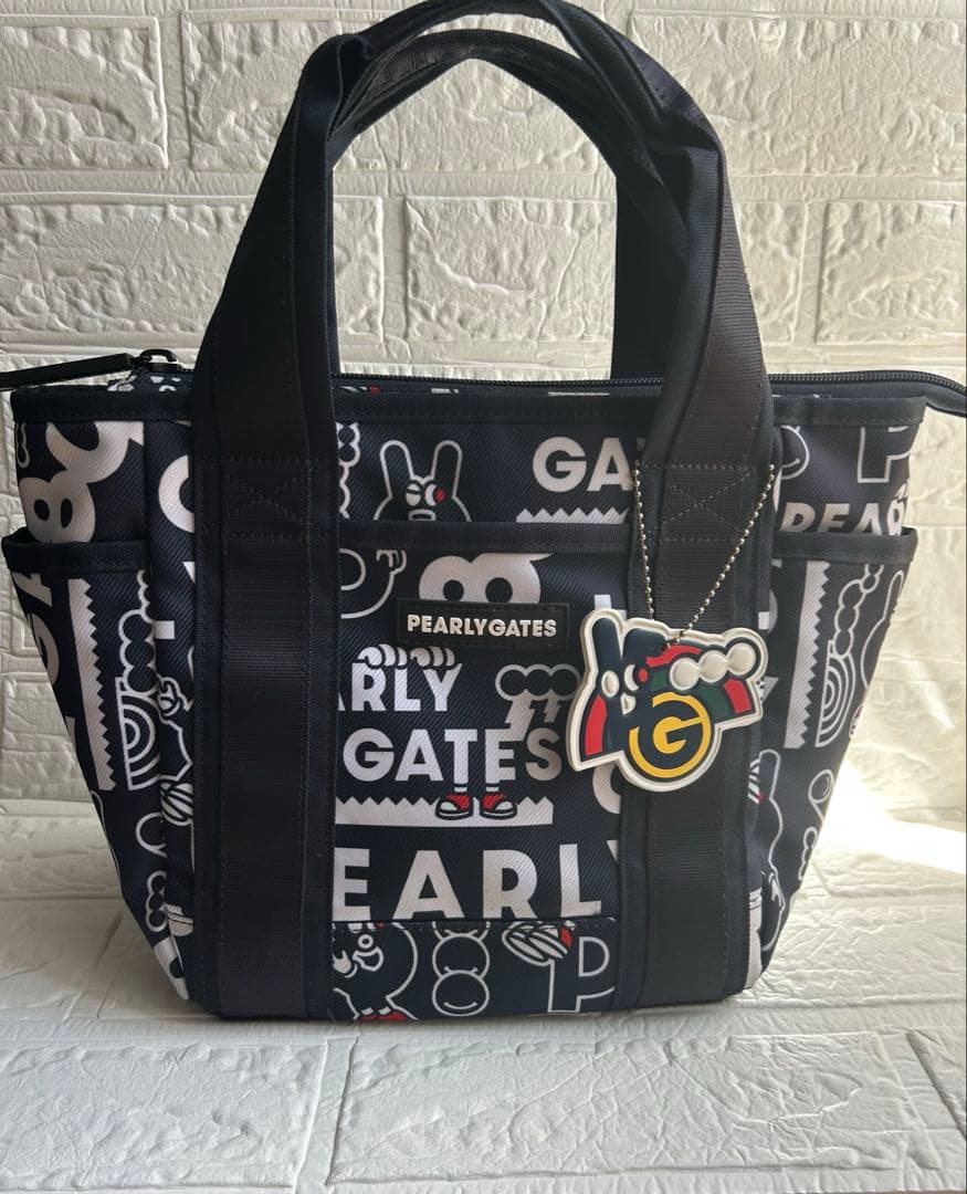 PEARLY GATES どうしちゃったPG 総柄　カートバッグ