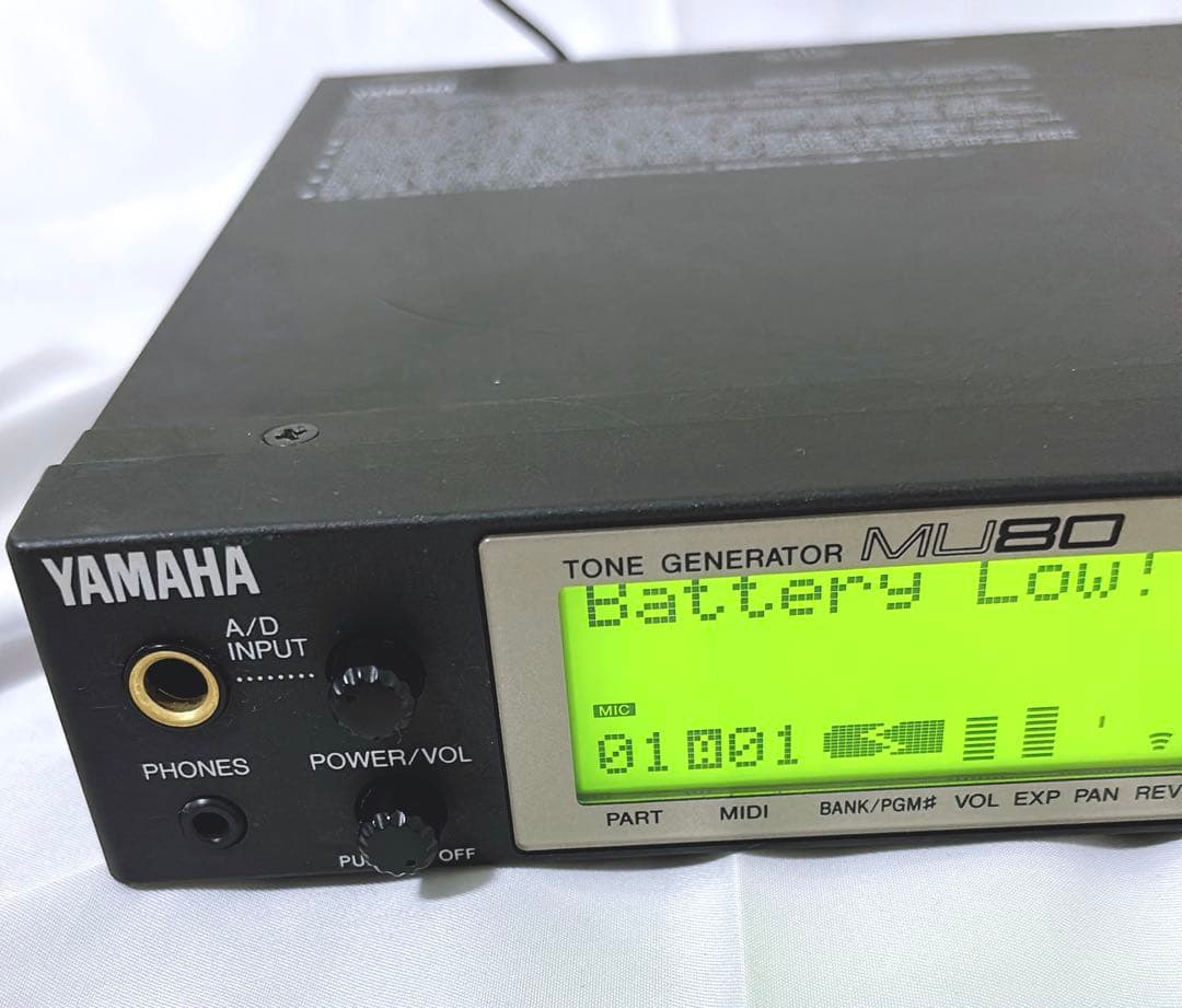 【良品】YAMAHA ヤマハ MU80 音源モジュール