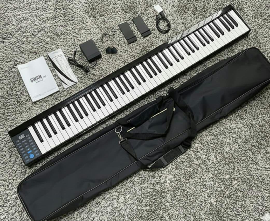 引き取り限定 ニコマク 電子ピアノ 88鍵盤 バッテリー駆動可能