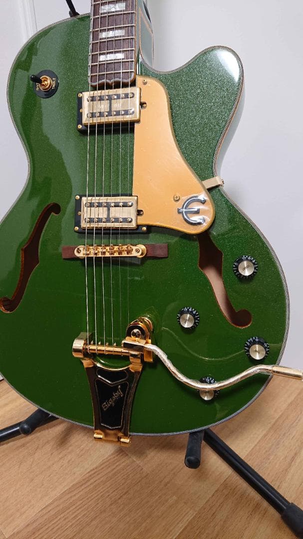 【ほぼ新品】エピフォン emperor swingster　フルアコ