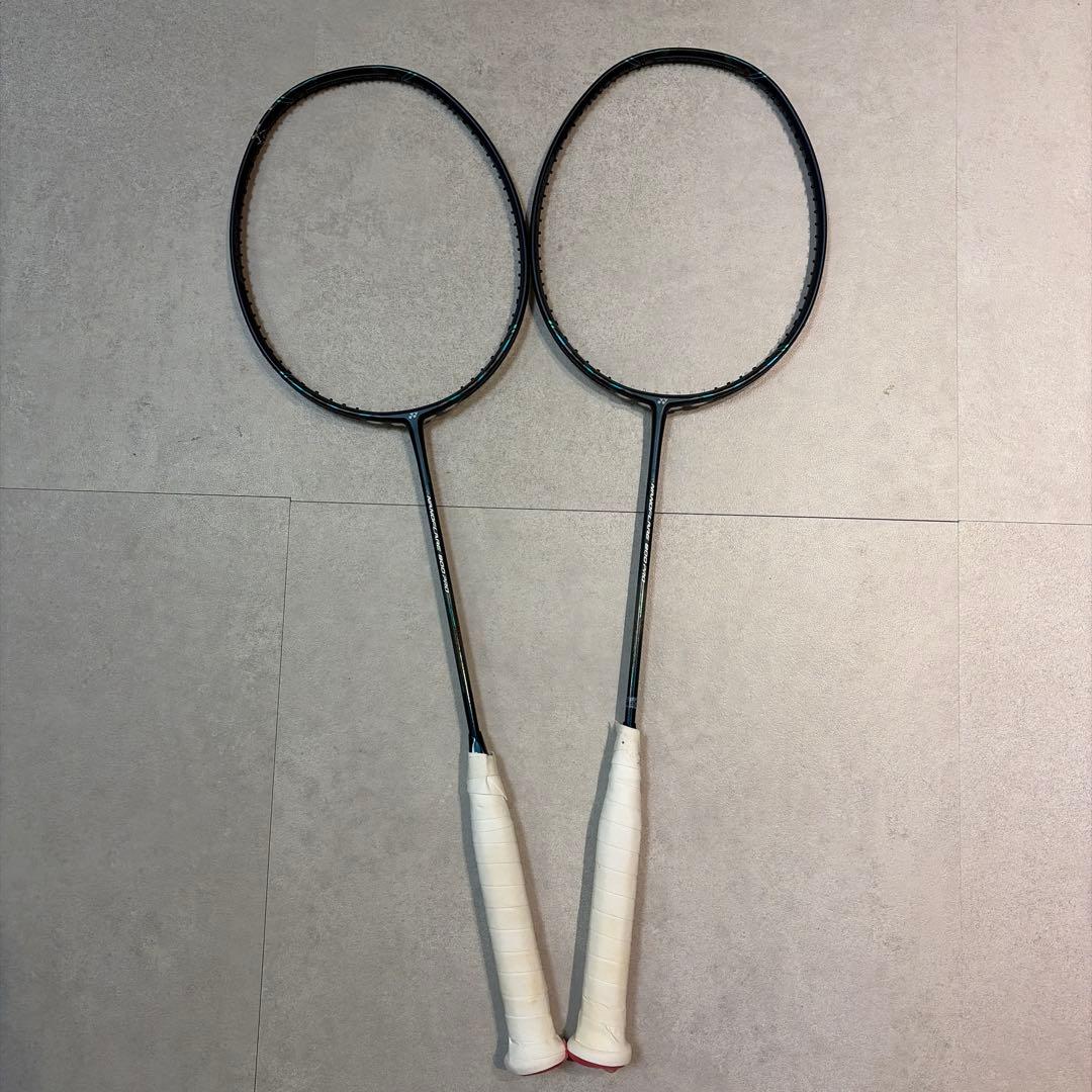 ジャンク品　ナノフレア800 プロ　2本セット　バドミントンラケット