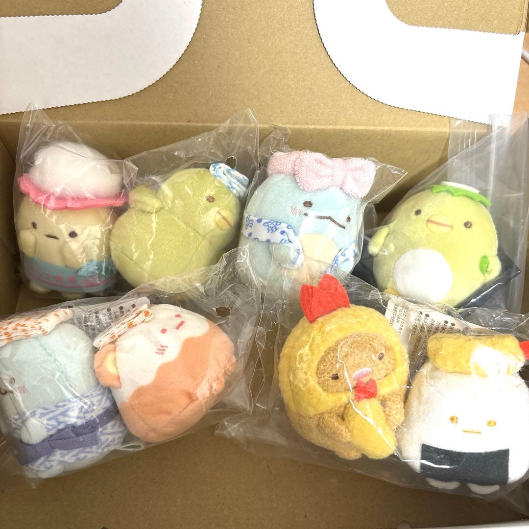 すみっコぐらし　てんむす　銭湯　他　てのりぬいぐるみ