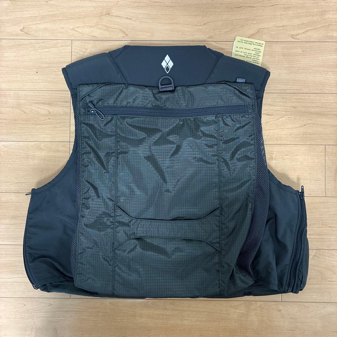 mont-bell フィッシングベスト　ダークグレーMサイズ