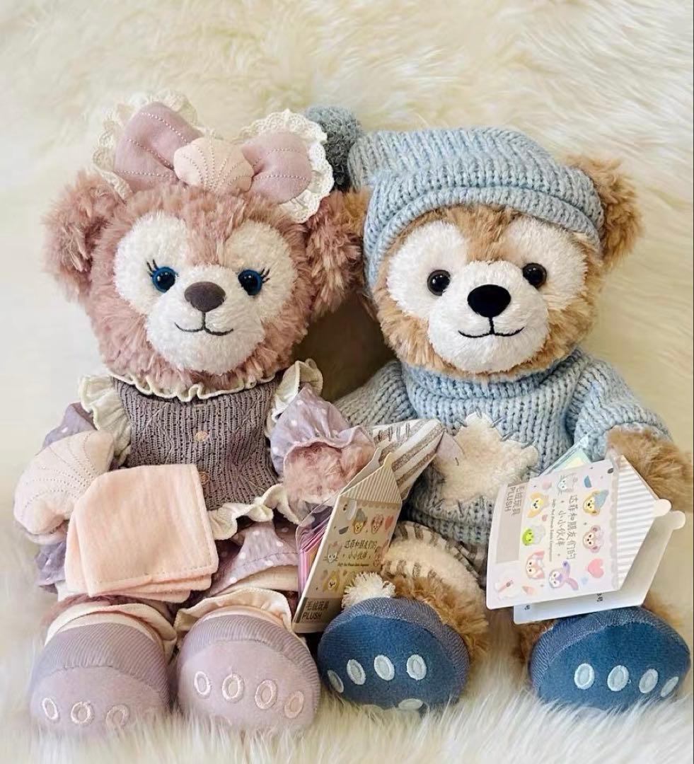 写真子発送❣️上海ディズニーリラックス　ダッフィーシェリーメイぬいぐるみセット