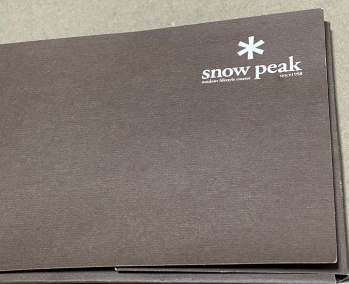 2003年発行 カタログ Peak