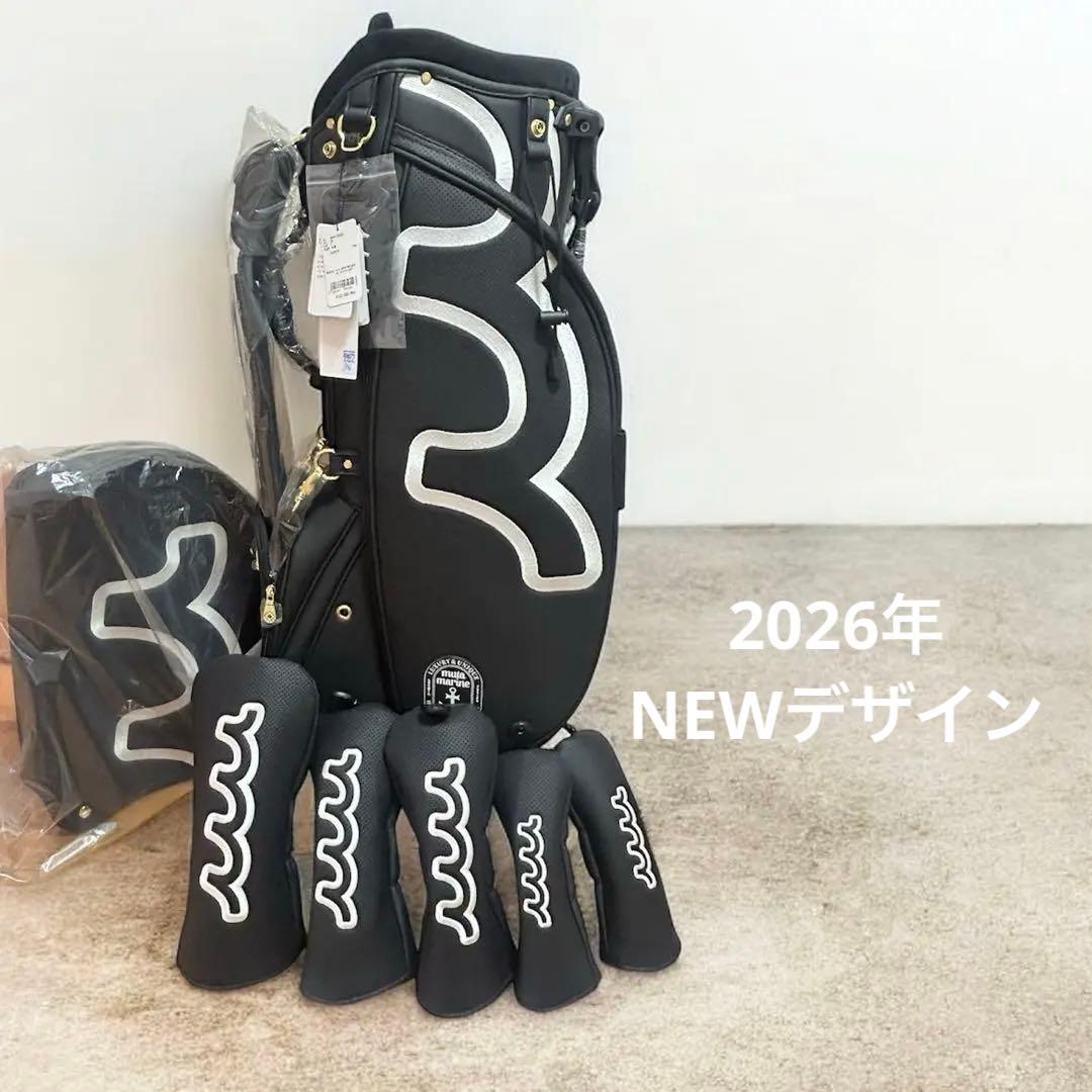 muta　新作ゴルフバッグ＆ヘッドカバーセット★定価219450円★
