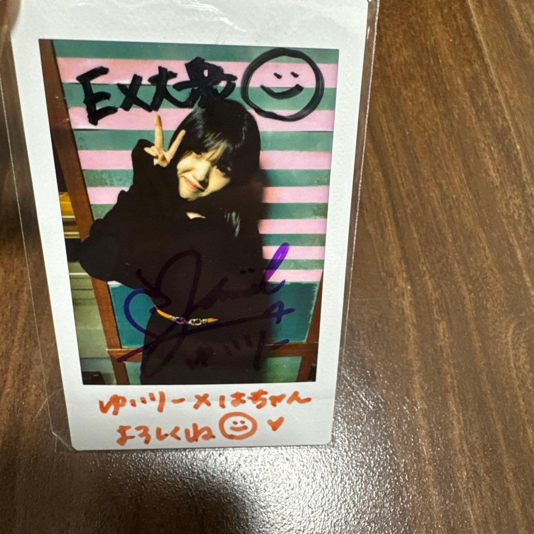 村山彩希　直筆サイン入りチェキ　【匿名配送】