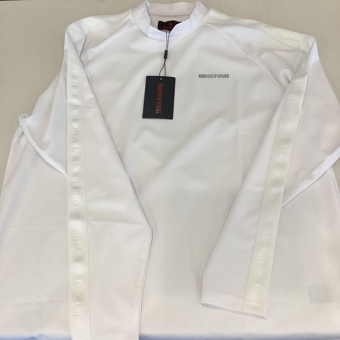 新品未使用　BRIEFING 正規品　SIDE LOGO 長袖　ハイネック　L