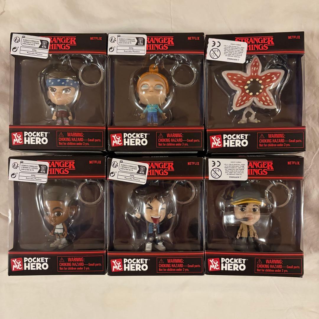 コンプリートセット　ストレンジャー・シングス フィギュアホルダー マックス