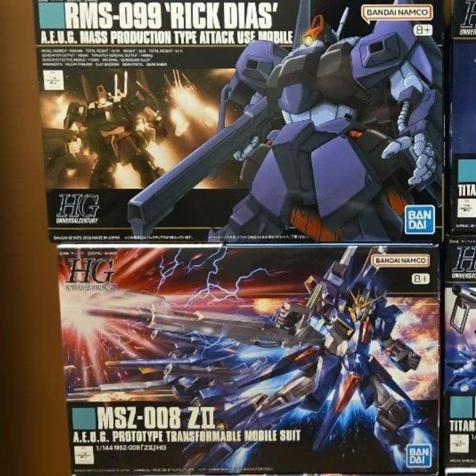 HG 機動戦士Zガンダムセット