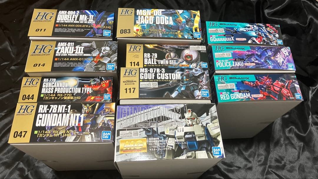 ガンプラまとめ売り　宇宙世紀11点