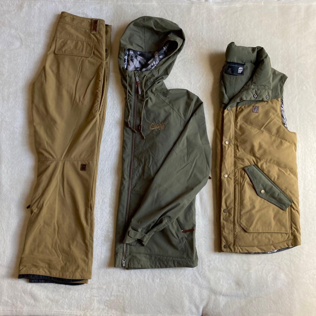 orage オラージュ　フリースタイルスキー　ウェア　ベスト　ジャケット　パンツ