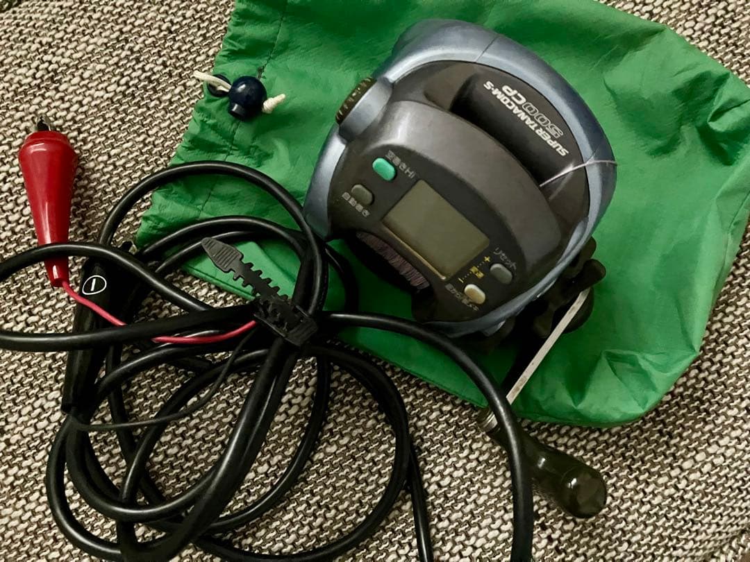 Daiwa SUPER TANACOM-S500CP 電動リール　コード付