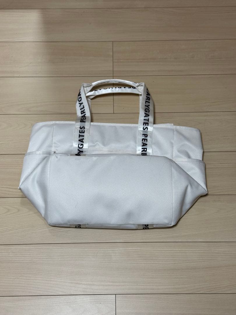 新品 未使用 PEARLY GATES ロッカーバッグ ホワイト　パーリーゲイツ