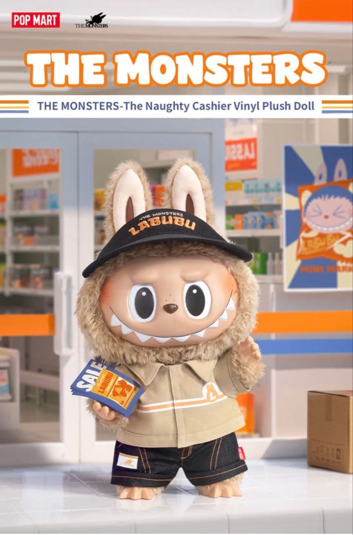 【正規品】LABUBU THE NAUGHTY CASHIER(ポイント交換分)