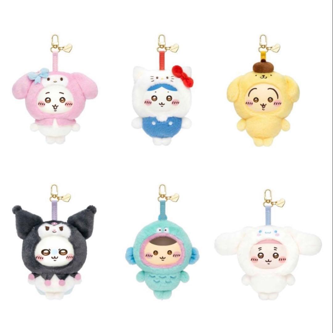 ちいかわ×サンリオ Kiramekko きらめっこ 全6種コンプリートセット
